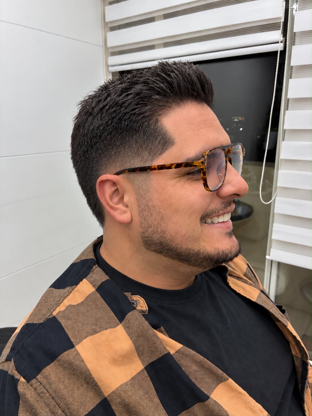 Textura & carácter, corte realizado por Charlie en su barbería